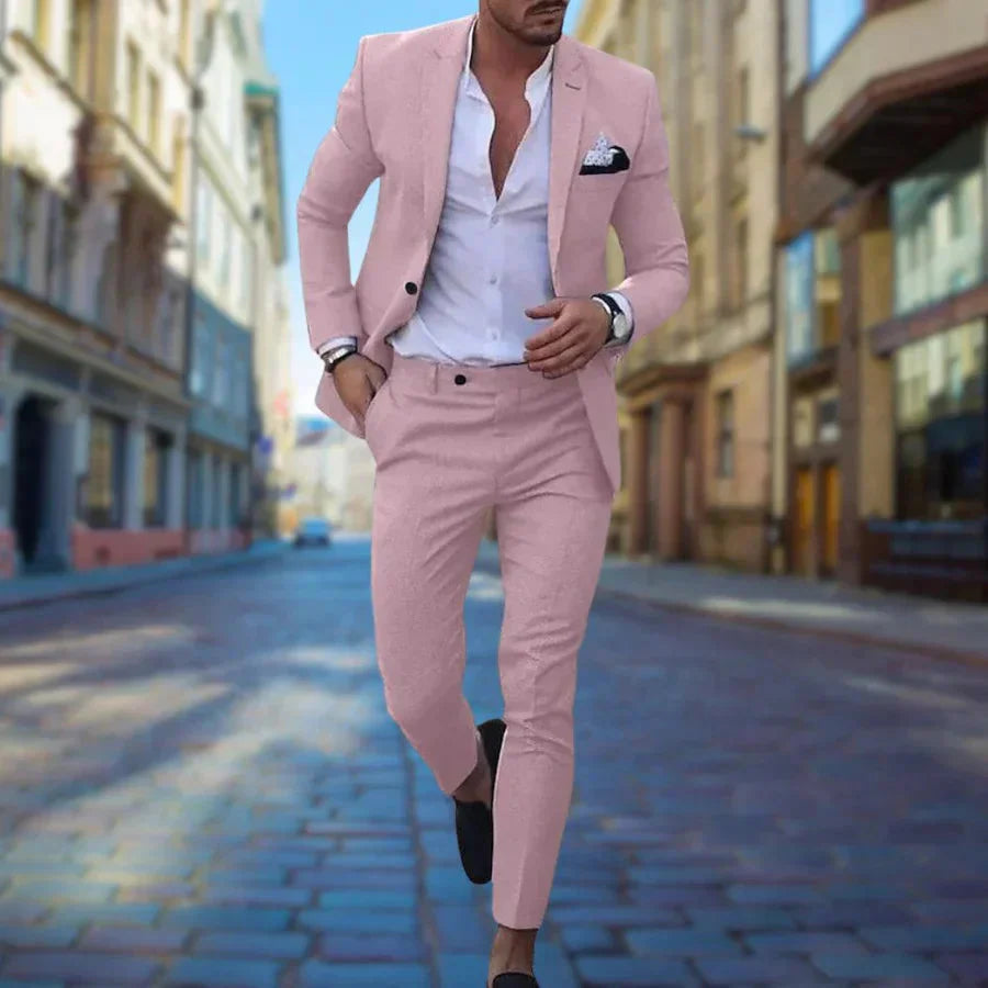 Maßgeschneiderter Herren Anzug Slim Fit Hochzeit