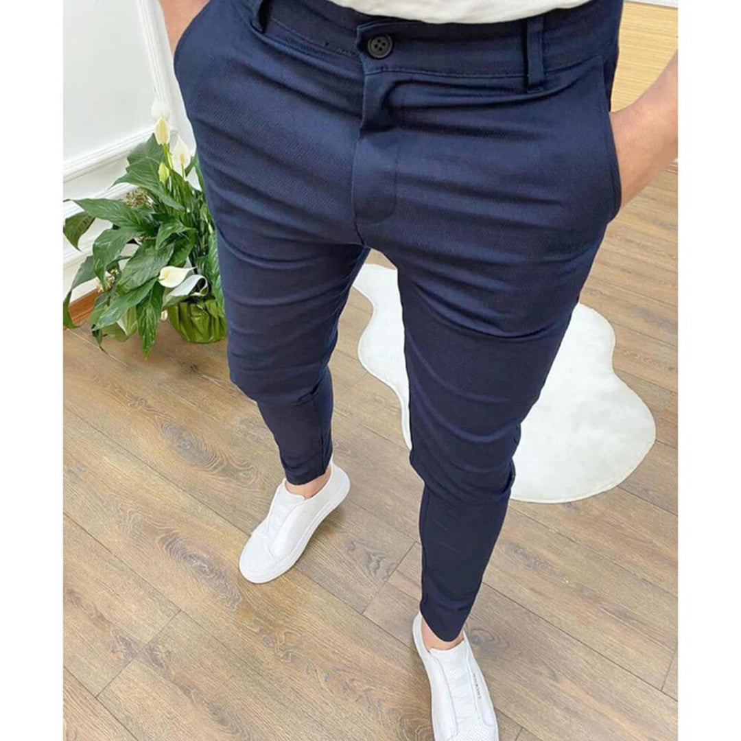 Herren Slimfit Jeans Bequem Baumwolle