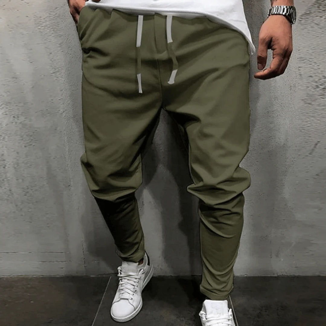 Herren Joggerhose Bequem Elastisch