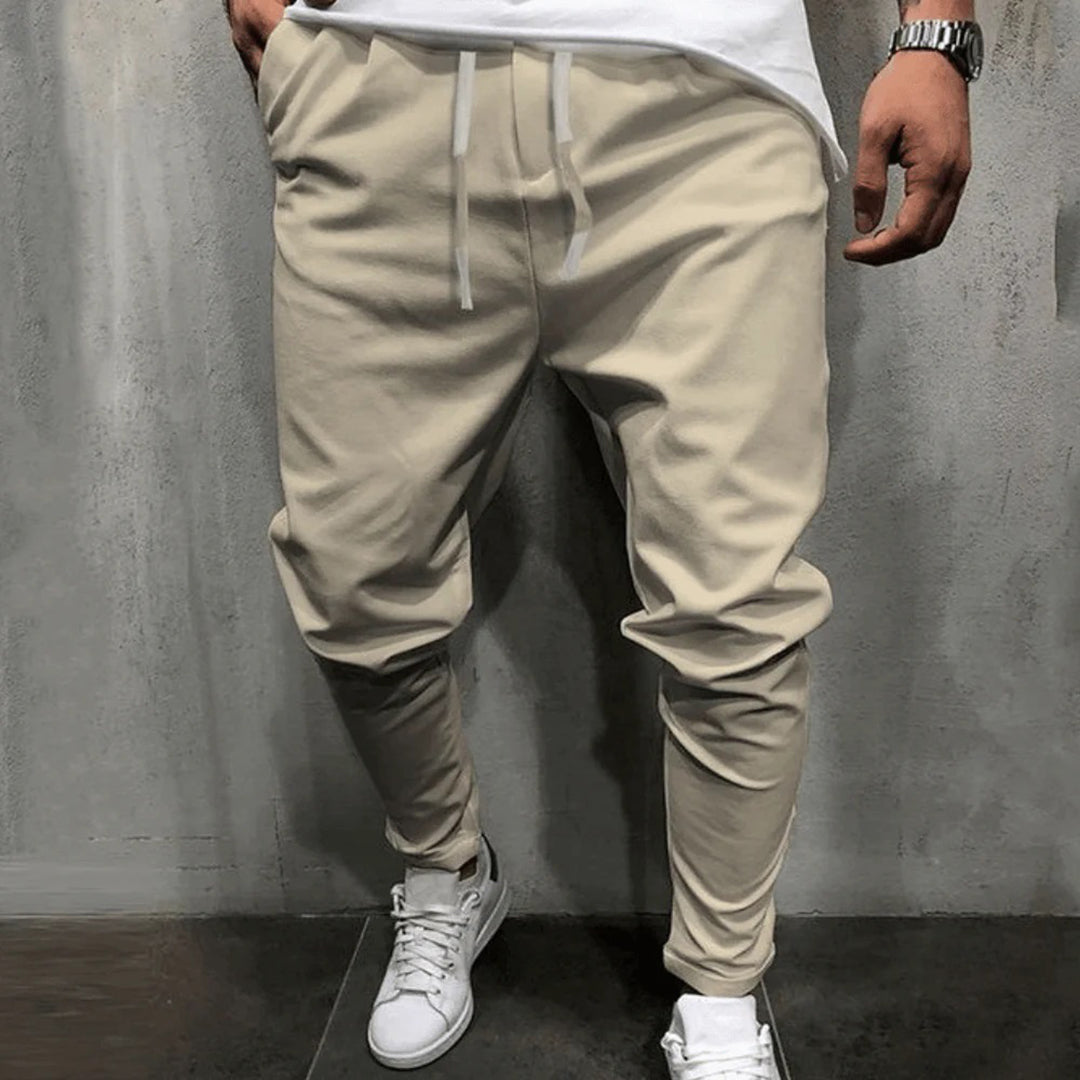 Herren Joggerhose Bequem Elastisch