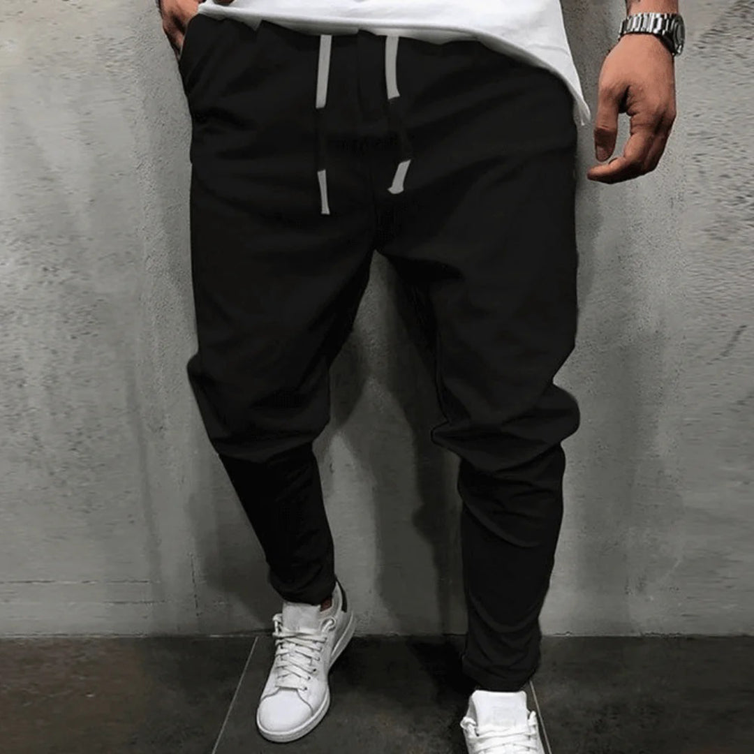 Herren Joggerhose Bequem Elastisch