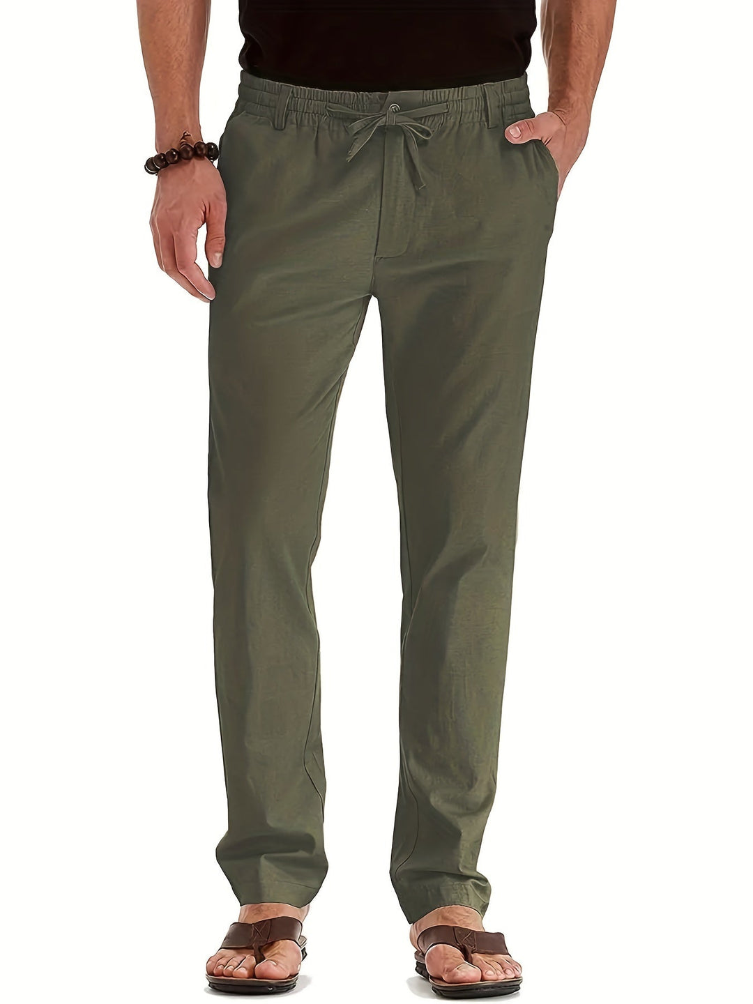 Elastische Herren-Chinos Slim Fit Baumwolle - IdealeKleiden