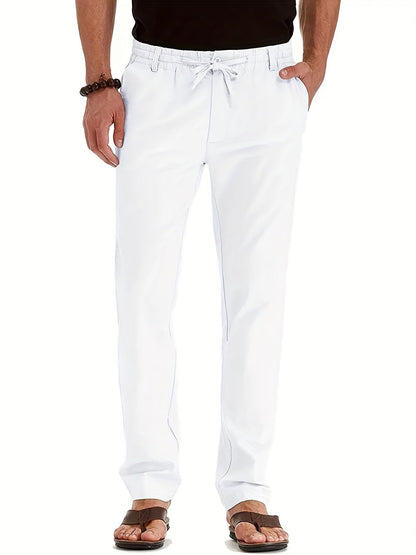 Elastische Herren-Chinos Slim Fit Baumwolle