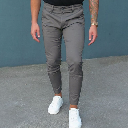 Herrenhosen Slim Fit Stretch Hosen