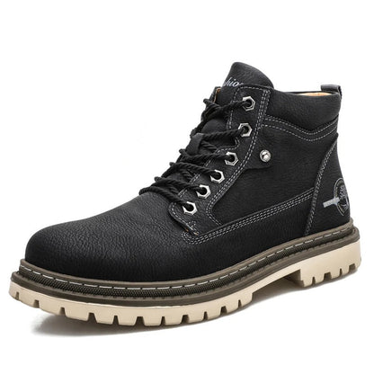 Herren Stiefel Rutschfest Schnüren