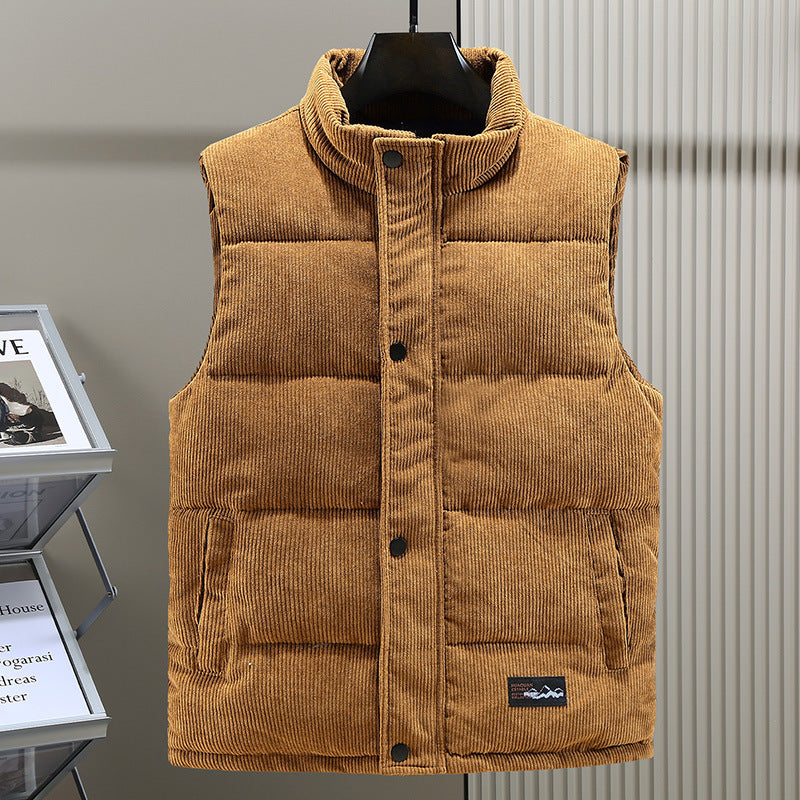 Herren Bodywarmer Steppweste Ärmellos - IdealeKleiden