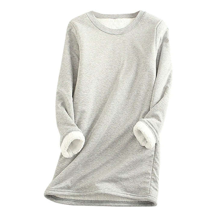 Damen Fleecepullover Weich und Warm