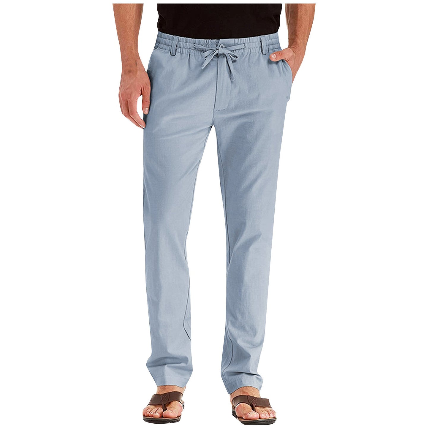 Herren Hose Gerade Bein Elastisch