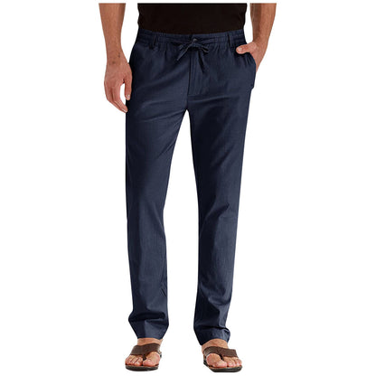 Herren Hose Gerade Bein Elastisch