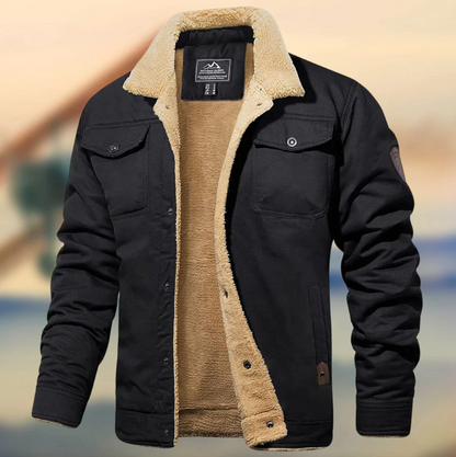 Warmes Winterkleid - Frauenparka Mantel