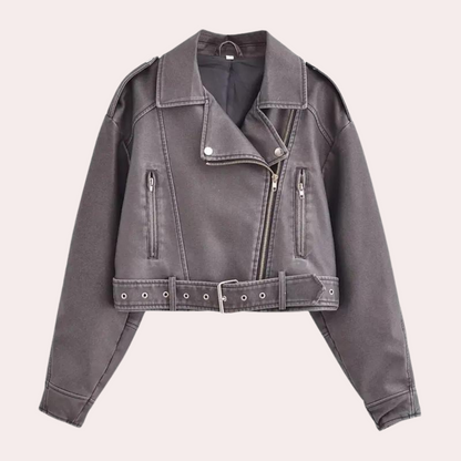 Moderne Damen Motorradjacke Sommer