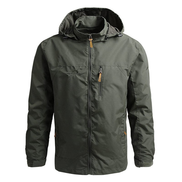 Wasserdichte Winterjacke Herren Kapuze Warm