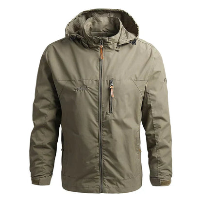 Wasserdichte Winterjacke Herren Kapuze Warm