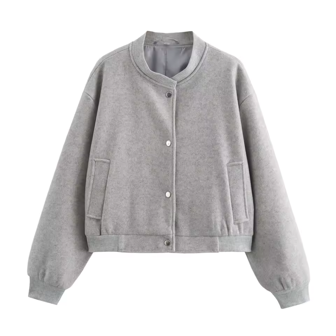 Stilvolle Damen Bomberjacke Modern - IdealeKleiden
