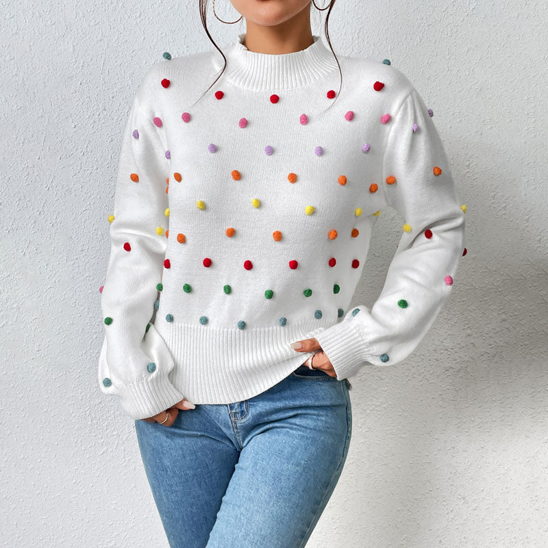 Bequemer Strickpullover Damen Oversized