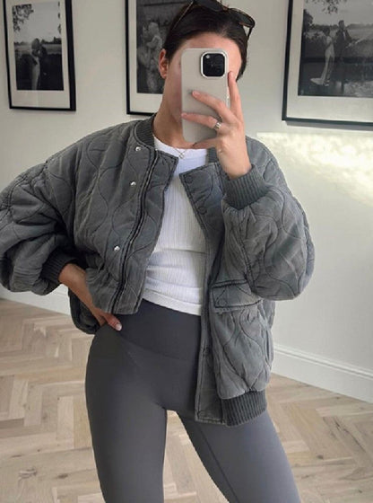 Gefütterte Winterjacke Damen