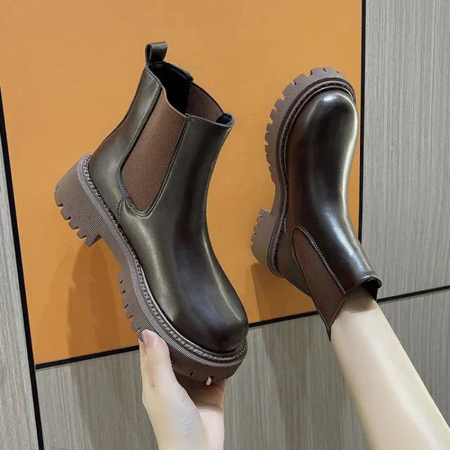 Stilvolle Chelsea Stiefel Damen - IdealeKleiden