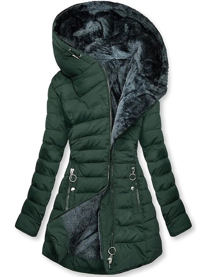 Warme Fleecejacke Damen Soft Gesteppt