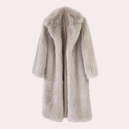 Bequeme Teddyjacke Lang Damen Mantel