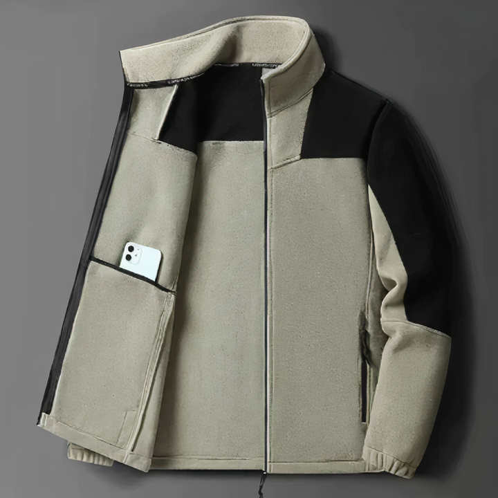 Damen Fleecejacke Bequem Atmungsaktiv - IdealeKleiden