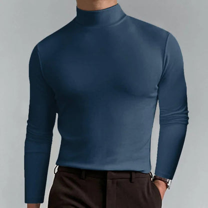 Herren Pullover Slim Fit Langarm