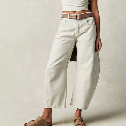 Retro-Jeans Damen Relaxed Fit