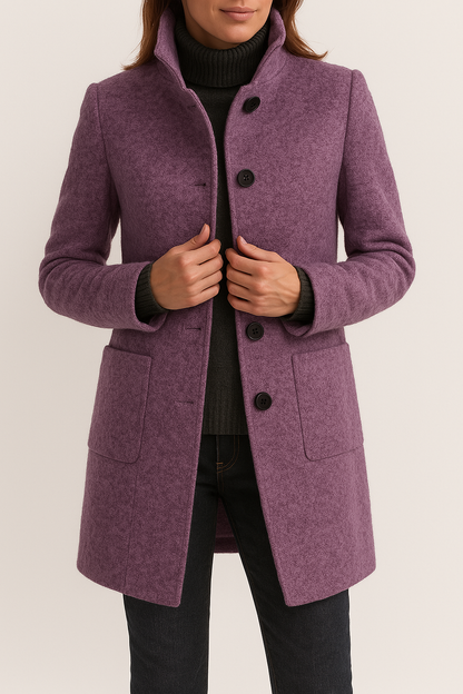 Stylischer Wollmantel Damen Isabella