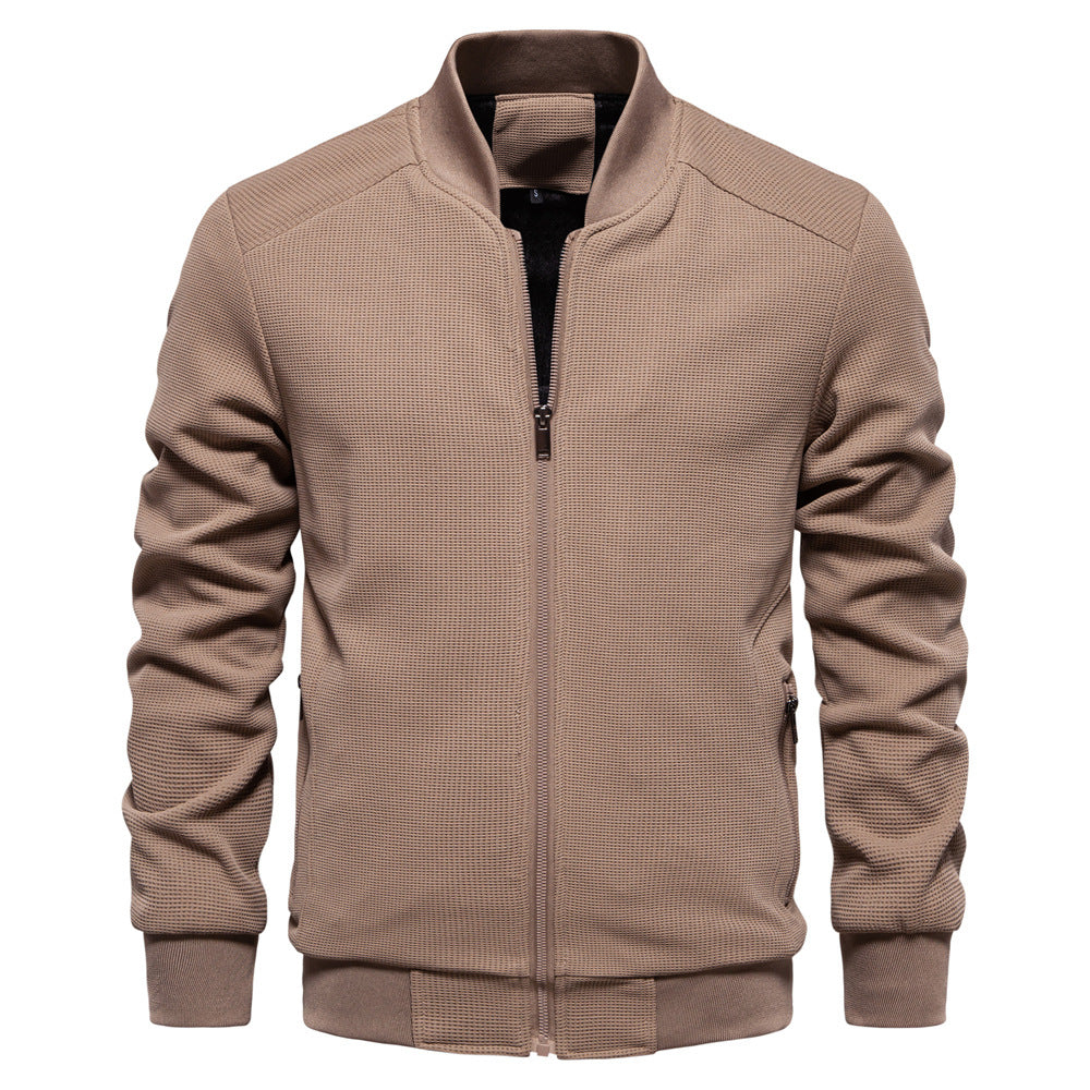 Stylische Herren Bomberjacke Zip Up