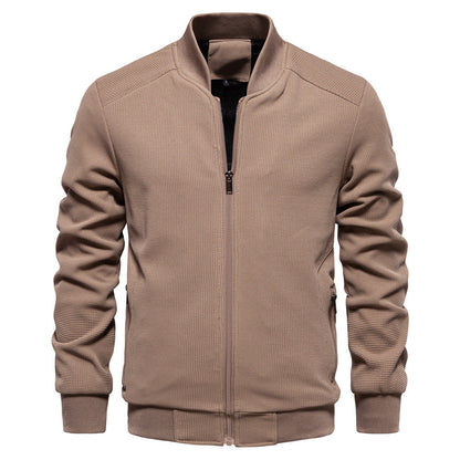 Stylische Herren Bomberjacke Zip Up