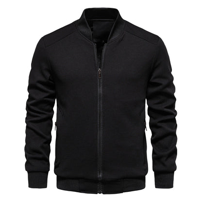 Stylische Herren Bomberjacke Zip Up