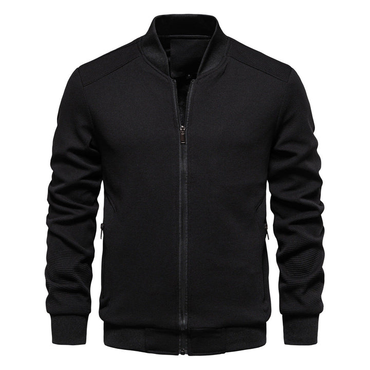 Stylische Herren Bomberjacke Zip Up