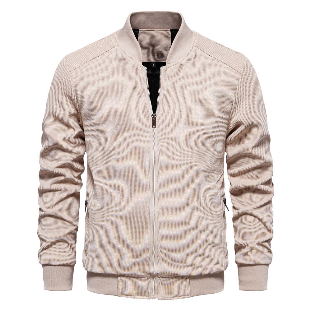 Stylische Herren Bomberjacke Zip Up