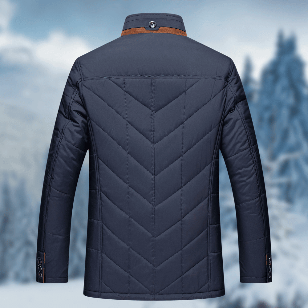 Lange Wintersteppjacke Warm und Stylish - IdealeKleiden