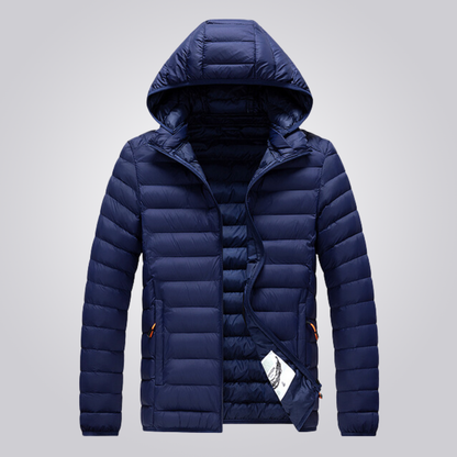 Wattierte Winterjacke Damen Kapuze Abnehmbar