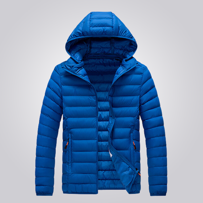 Wattierte Winterjacke Damen Kapuze Abnehmbar