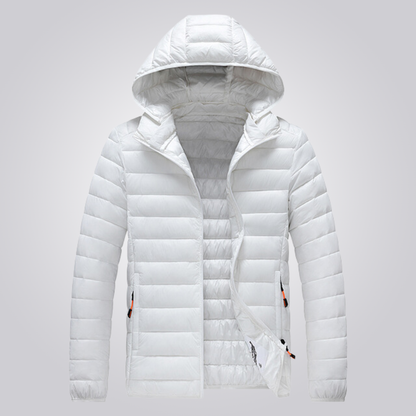 Wattierte Winterjacke Damen Kapuze Abnehmbar