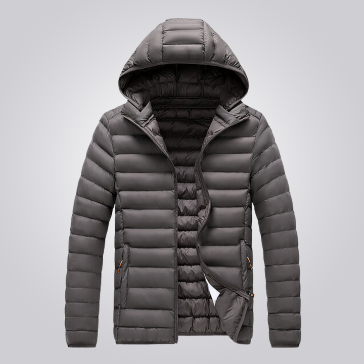 Wattierte Winterjacke Damen Kapuze Abnehmbar