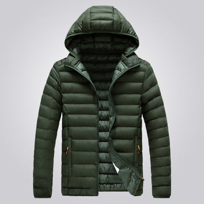 Wattierte Winterjacke Damen Kapuze Abnehmbar