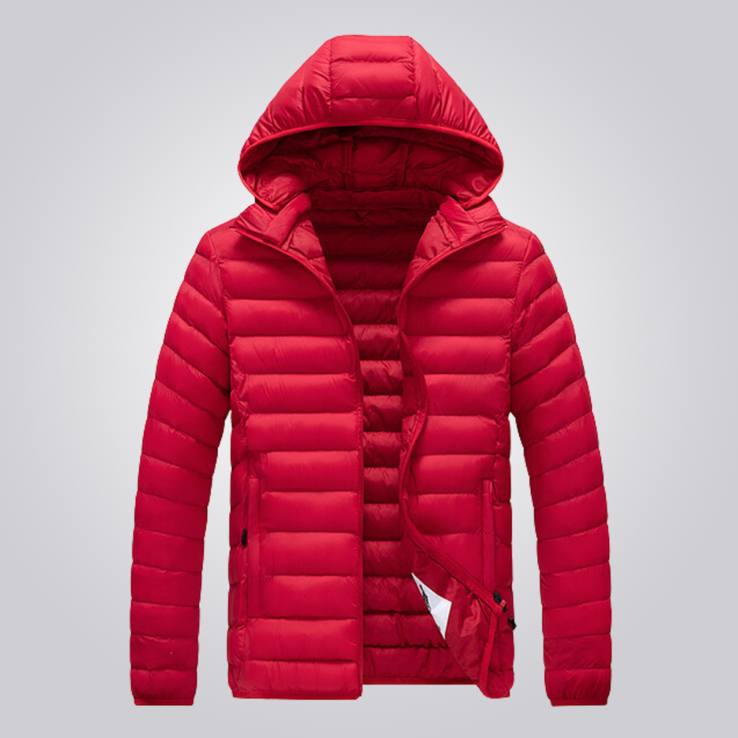 Wattierte Winterjacke Damen Kapuze Abnehmbar