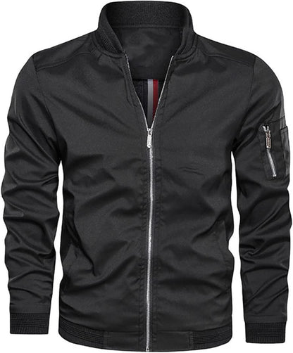 Moderne Herren Bomberjacke Slim Fit