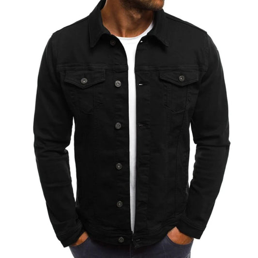 Slim Fit Jeansjacke Herren Sommer - IdealeKleiden
