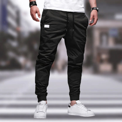 Herren Jogger Hose Slim Fit Bequem