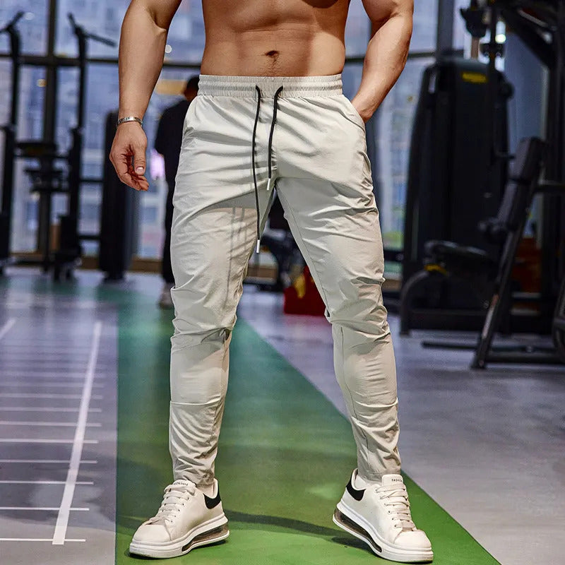 Elastische Herren Joggerhosen Schnell Trocknend