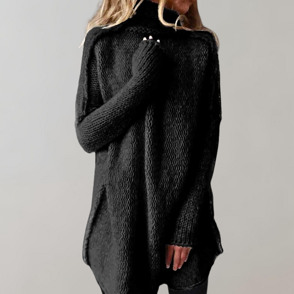 Bequeme Sweatshirts Lang Entspannt Geschnitten - IdealeKleiden