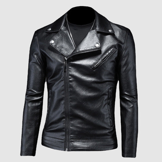 Modische Lederjacke Frühling Trend - IdealeKleiden
