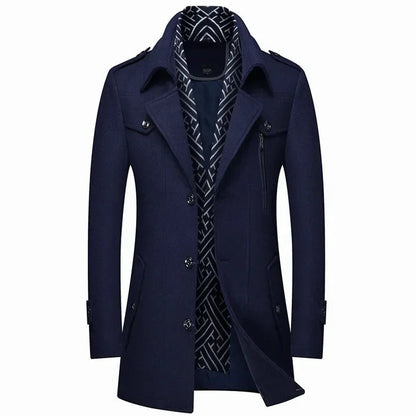 Herren Winterjacke Elegant Isoliert