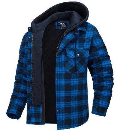 Karo Herrenjacke Warm Winter