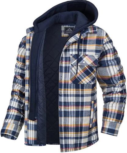 Karo Herrenjacke Warm Winter