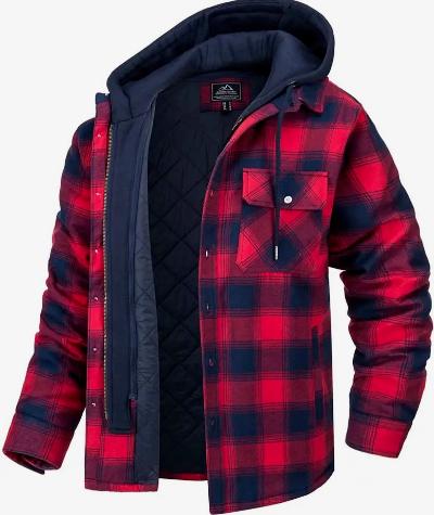 Karo Herrenjacke Warm Winter