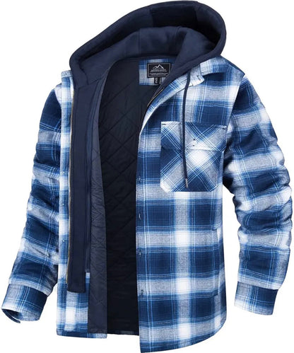 Karo Herrenjacke Warm Winter - IdealeKleiden